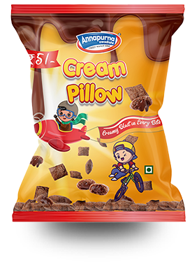 Annapurna Swadisht Cream Pillow